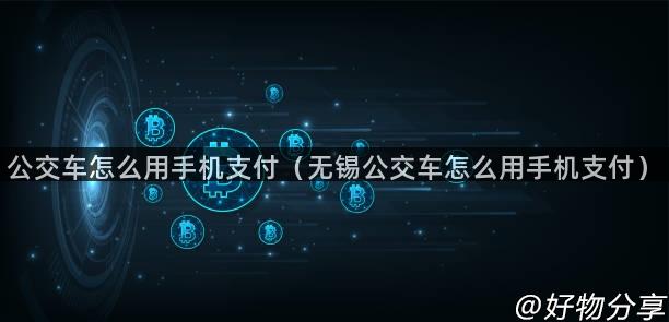 公交车怎么用手机支付（无锡公交车怎么用手机支付）