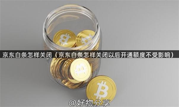 京东白条怎样关闭（京东白条怎样关闭以后开通额度不受影响）