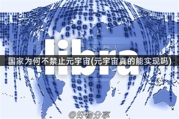 国家为何不禁止元宇宙(元宇宙真的能实现吗)