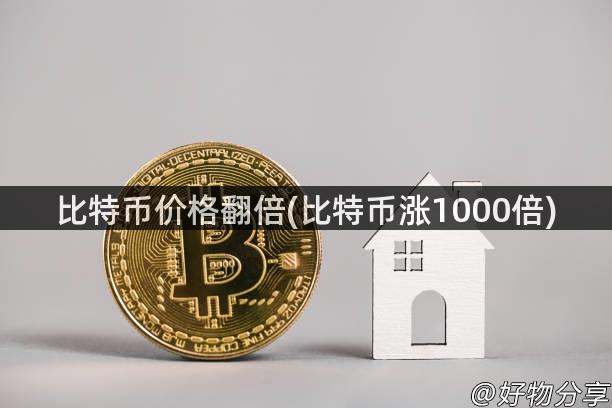 比特币价格翻倍(比特币涨1000倍)