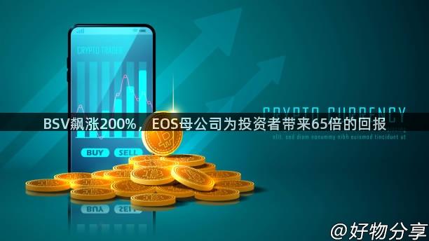 BSV飙涨200%，EOS母公司为投资者带来65倍的回报