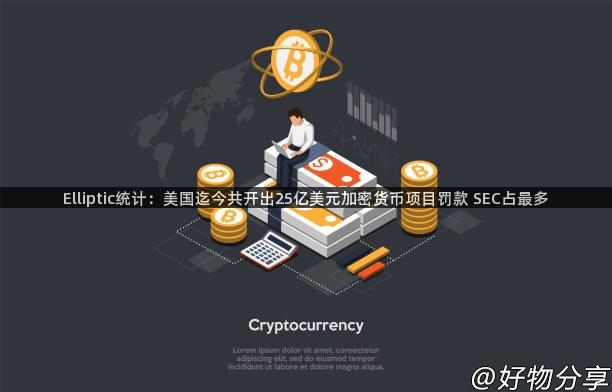 Elliptic统计：美国迄今共开出25亿美元加密货币项目罚款 SEC占最多