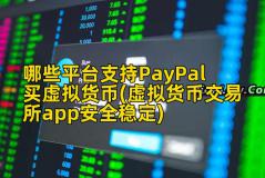 哪些平台支持PayPal买虚拟货币(虚拟货币交易所app安全稳定)